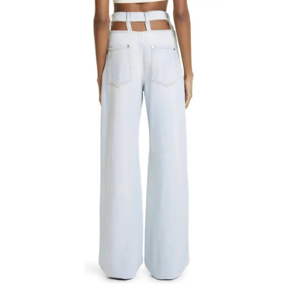 Maison Margiela High Waist Cut Out Jeans - IT 42 - Picture 2 of 5